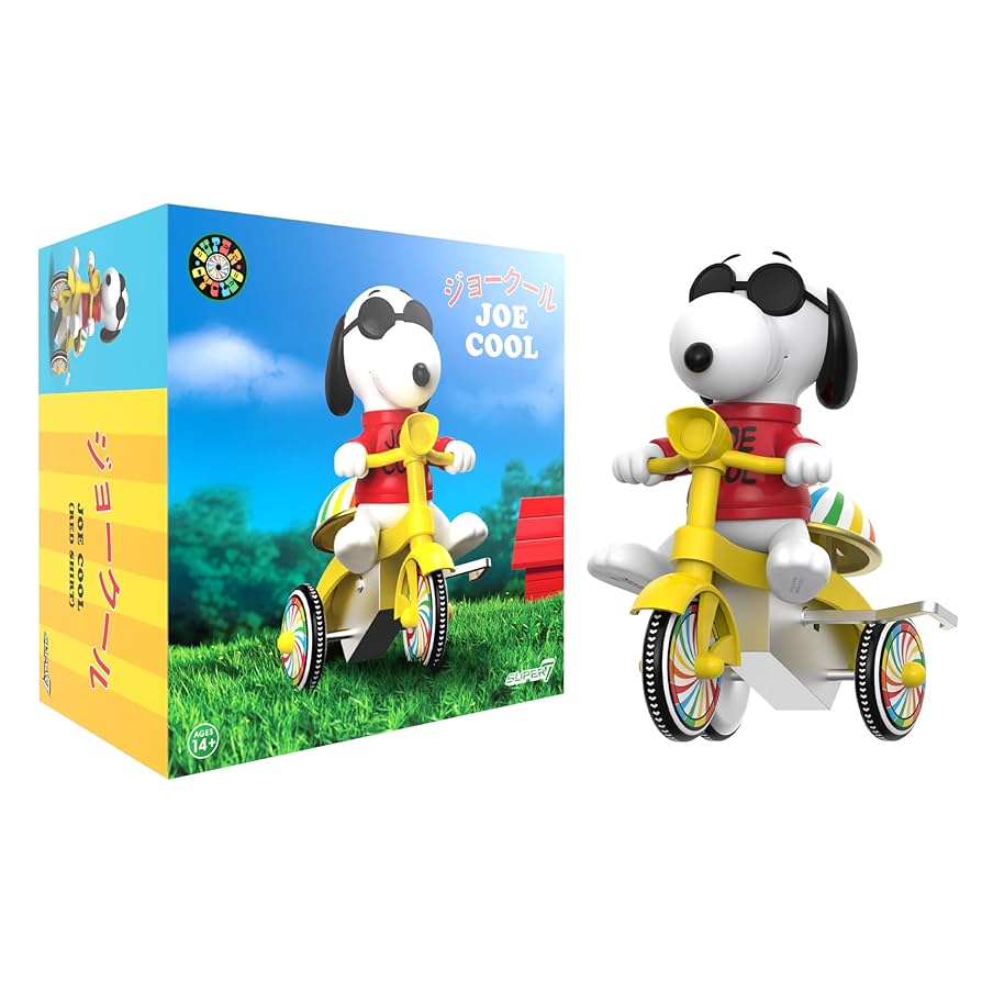 【ハルコ】SUPER7 SNOOPY JOE COOL Amazon.com: Super7 Supersize Peanuts Snoopy Joe Cool - 12